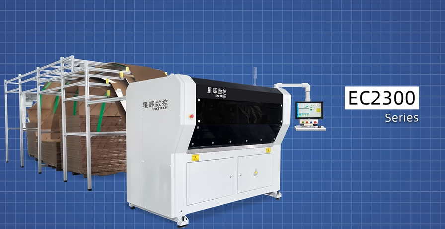 Excitech CNC 2300 dobozgyártó gép, okos csomagolási megoldások!
