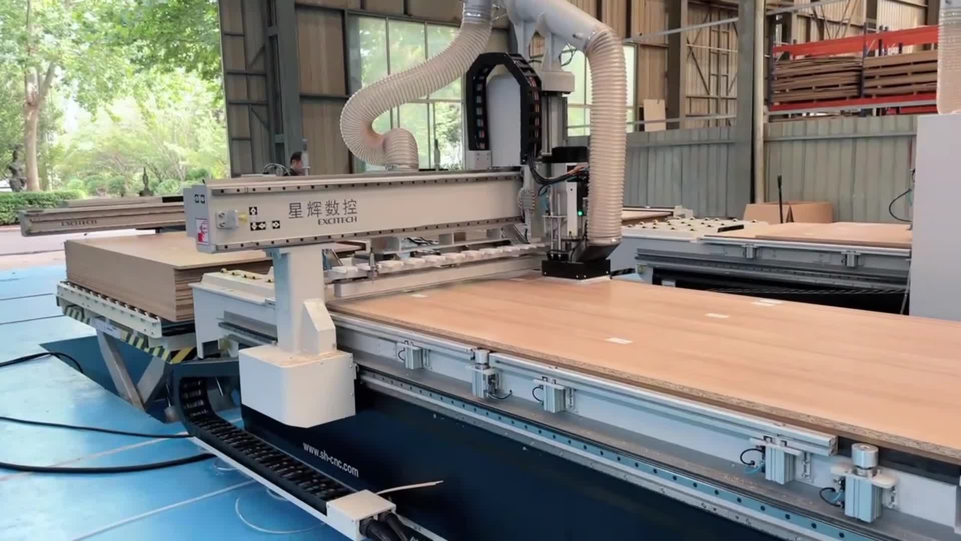 Tapasztalja meg a pormentes vágófeldolgozó központot és építse meg bútorgyárát!