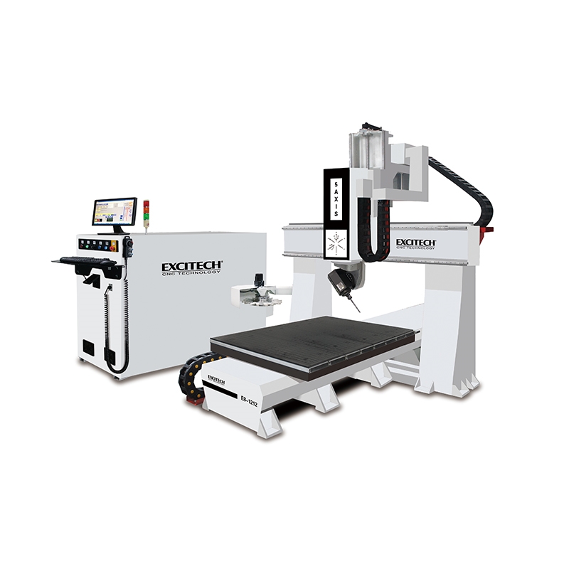 5 tengelyes CNC marógép fafaragáshoz
