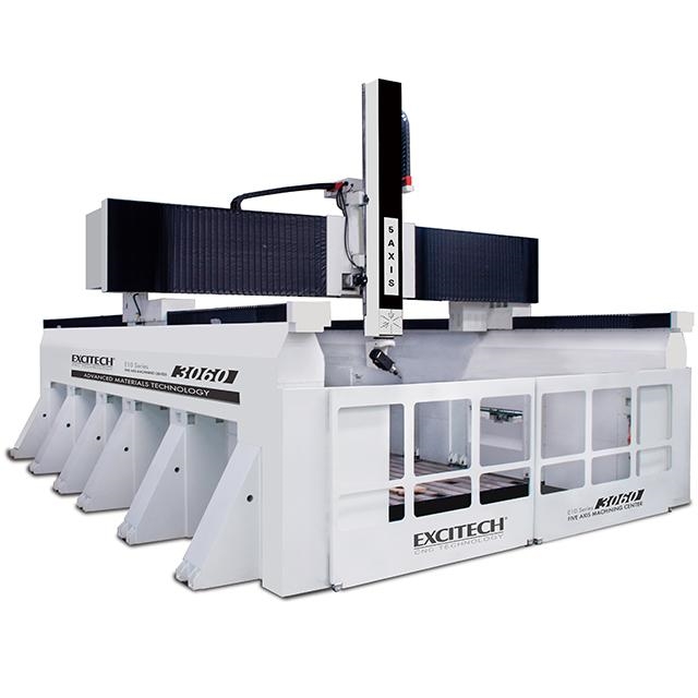 Öttengelyes CNC vágógép